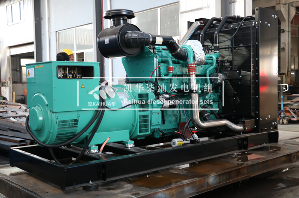 福州消防两台500KW康明斯发电机组成功出厂