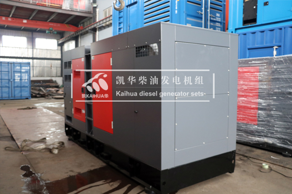 出口印尼的300KW静音柴油发电机组成功出厂