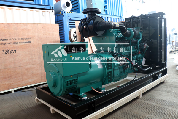 出口安哥拉的500KW康明斯发电机组成功出厂